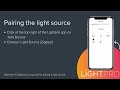 EN | Pairing the light source | Lightpro SMART