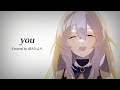 【歌ってみたcover】you～ひぐらしのなく頃に～オリジナル音源【Vtuber/羽天ひより】