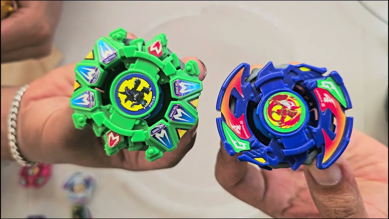 Dranzer G vs Draciel G [EPIC Engine Gear Battle]