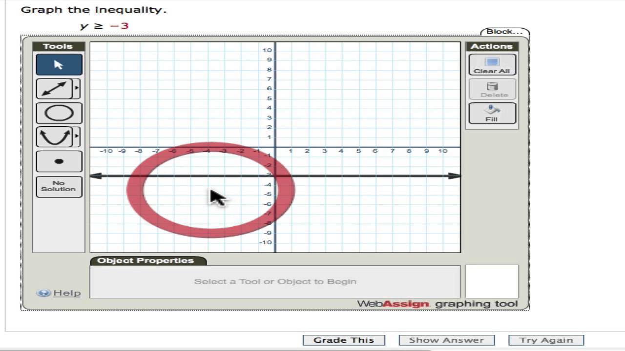 Graphing a linear inequality in two variables - YouTube