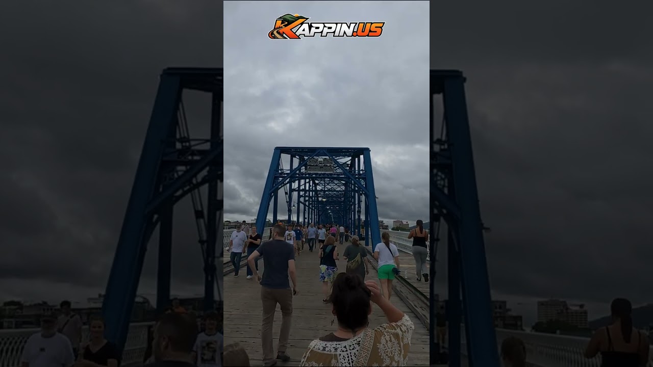 Walnut Street Bridge Reopens! I Was There for Chattanooga’s Grand Reopening [4K]