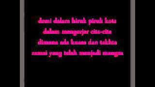 KL Gangster -  Takhta (lirik) HQ