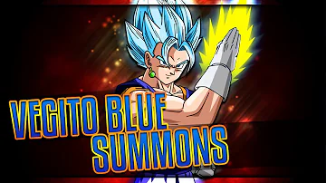 THE DEFINITION OF FIRE!! VEGITO BLUE MULTI SUMMONS!! - Dragon Ball Z: Dokkan Battle