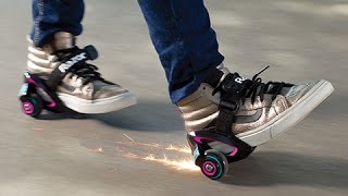 Real Sparking Heel Wheels Sharper Image Real Sparking Heel Wheels Sharper Image