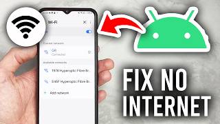 Fix WiFi Connected But No Internet On Android - Tutorial Fix WiFi Connected But No Internet On Android - Tutorial