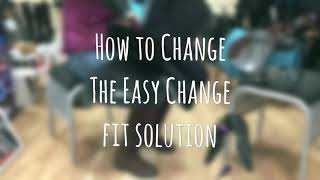 How to change a Wintec saddle gullet that has the easy change fit solution