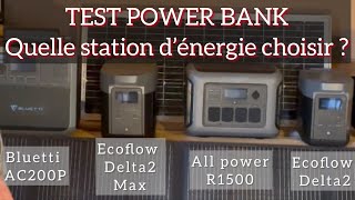 Comparatif station d’Energie : AllPower, Ecoflow, Bluetti laquelle choisir ?