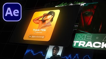 Hype - YouTube audio visualizer templates for After Effects