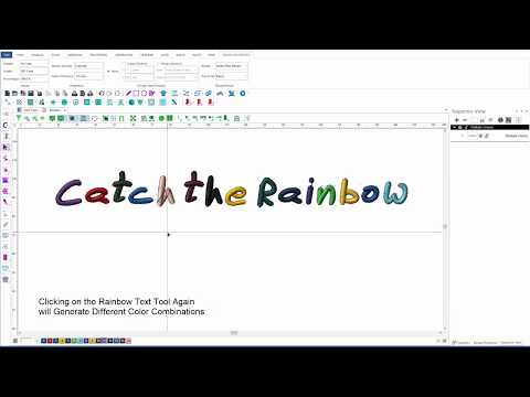 DG16 Quick Tip Tutorial - Rainbow Text