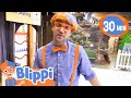 Blippi Visits Museums For Children! | Blippi | Cars, Trucks &amp; Vehicles Cartoon | Moonbug Kids
