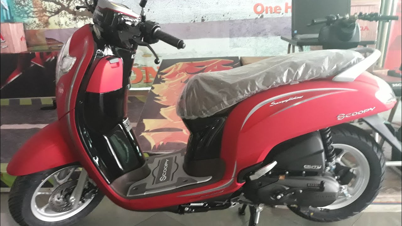 50 Modifikasi Scoopy 2019 Warna Merah  Terbaru Dan Terlengkap