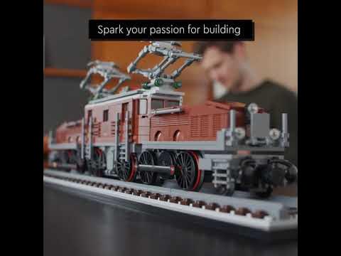 10277 Crocodile Locomotive is the newest LEGO train set for adults