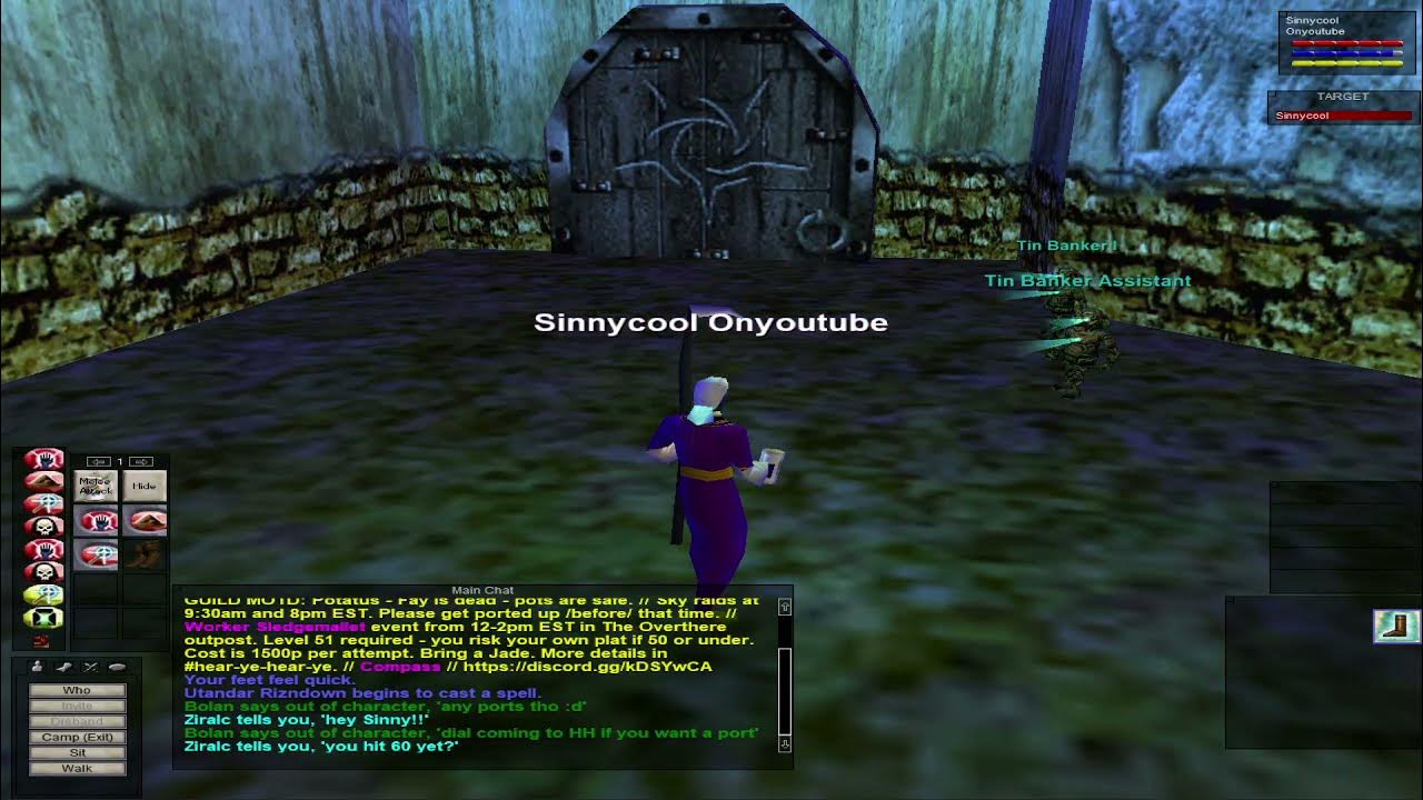 Everquest Project 1999 (P99) green How to patch your game / V55 patch