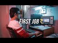 MY FIRST JOB AS A GRAPHIC DESIGNER AT THE AGE OF 18 | SALARY,  A VLOGGERS EXPERIENCE