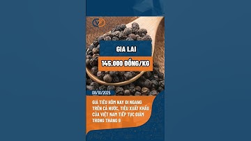 Giá tiêu hôm nay đi ngang trên cả nước, tiêu xuất khẩu của Việt Nam tiếp tục giảm trong tháng 9