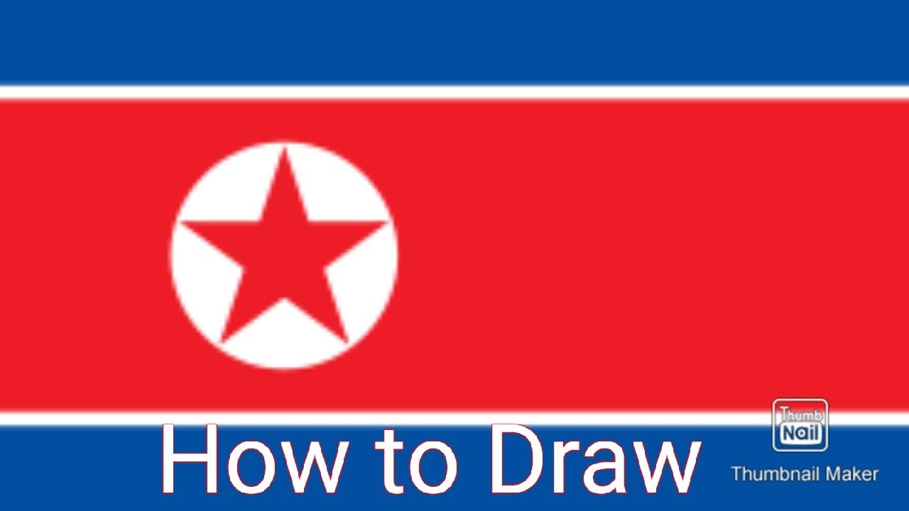 How to Draw: North Korea🇰🇵 - YouTube
