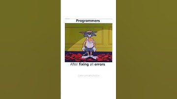 😂Programmers after fixing all errors 💻 #coding #htmlcss #programming #python #bug #debugtips #shorts