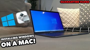 Installing Windows 10 with the Boot Camp Assistant on a Mac!