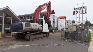 Breezeway Motel Demolition (Part 1), Fairfax