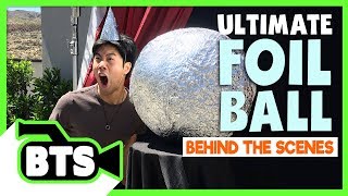 Making the Foil Ball Contraption! (BTS)