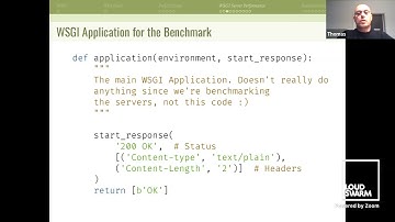 Pyruvate WSGI Server Status Update - Thomas Schorr