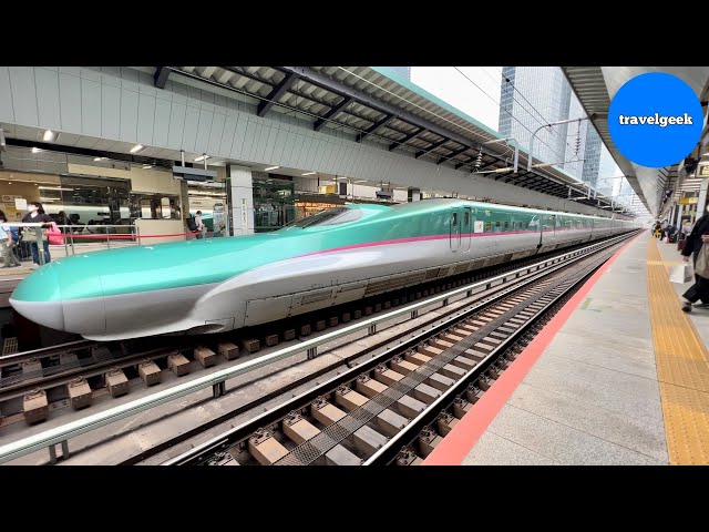 Japan's FASTEST Train Experience at 320kmph/200mph | Bullet Train Hayabusa  - YouTube