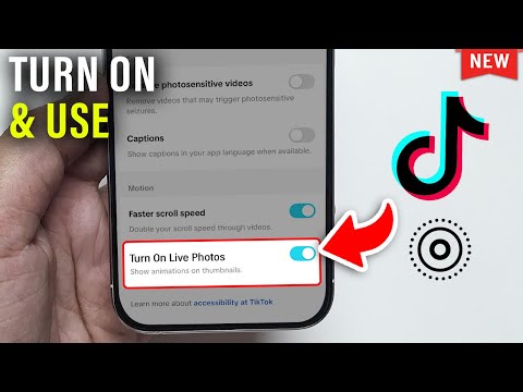 How to Turn On & Use Live Photos on TikTok (Android & iOS)