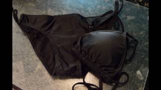 Neosan Black Triangle String Bikini