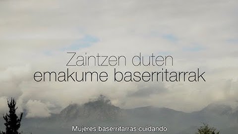 KCD   Zaintzen duten emakume baserritarrak