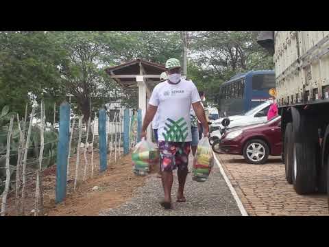 Programa Agro Fraterno distribui cestas básicas no interior da Bahia