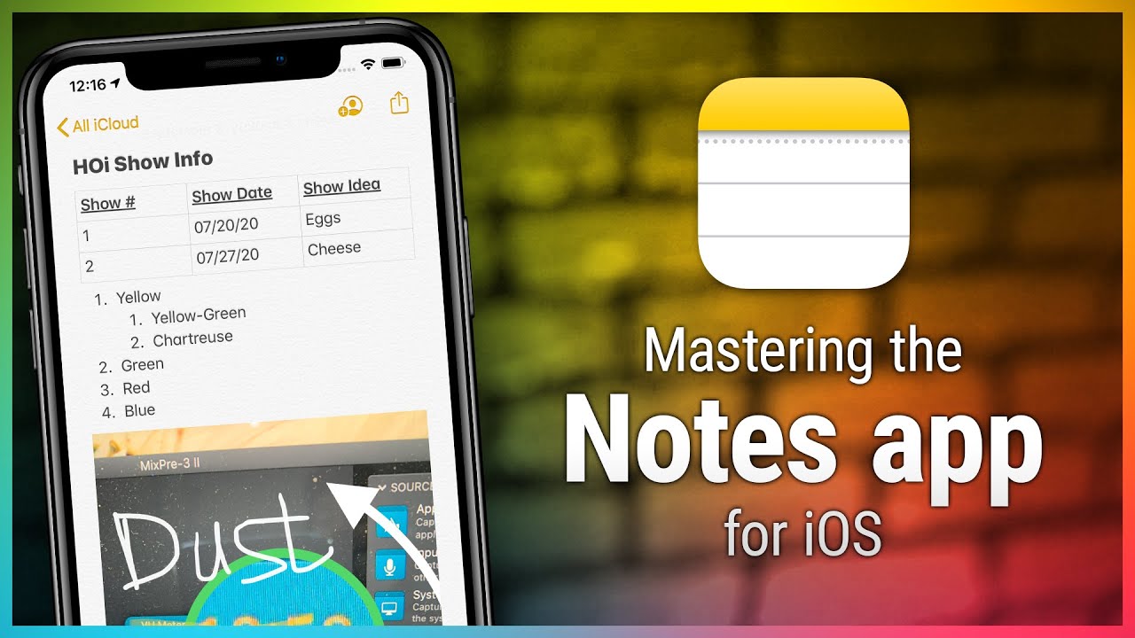 Notes for iOS - What You Need to Know About the Built-In Text Editor on Your iOS Device