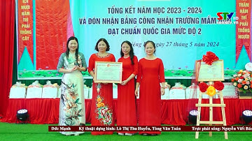 Trường Mầm non Chiềng Lề đón Bằng công nhận đạt chuẩn quốc gia mức độ 2