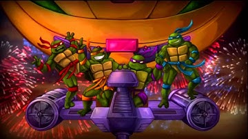 TMNT: Turtles in Time Re-Shelled (X360) walkthrough - Ending