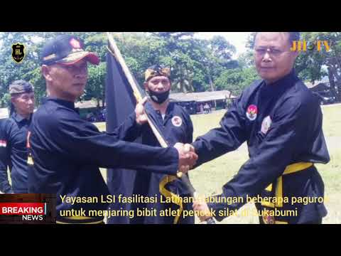 Yayasan LSI fasilitasi latihan gabungan pencak silat di palabuhan ratu