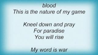 Rebellion - Word Is War Lyrics