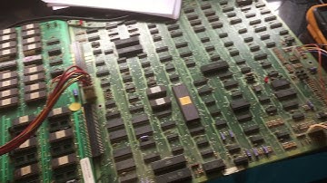 Atari System 1 bench test