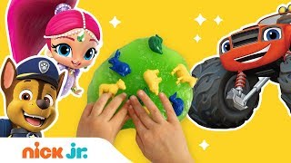 Slime Theme Song Remix 🎵w/ PAW Patrol, Top Wing, Blaze & More! | Sing-Along | Nick Jr.