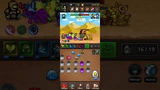 teaching you about battles in grow merge monsters screenshot 5