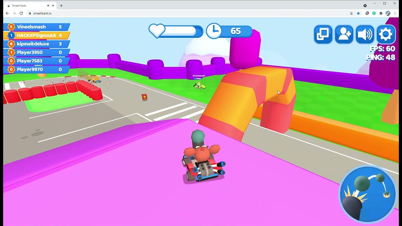 smash karts hacking the XP Part 1(Not working hack trick Deleted by