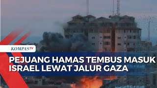 Tembus Masuk Lewat Jalur Gaza, Hamas Luncurkan 5.000 Roket ke Israel