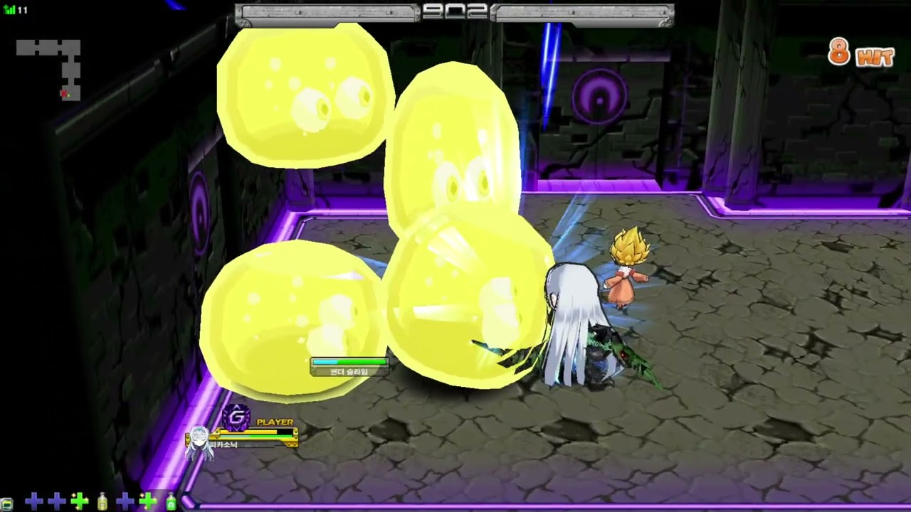 [겟앰프드] 마계의 미궁 익스 솔플 [디노바인드 스피어]