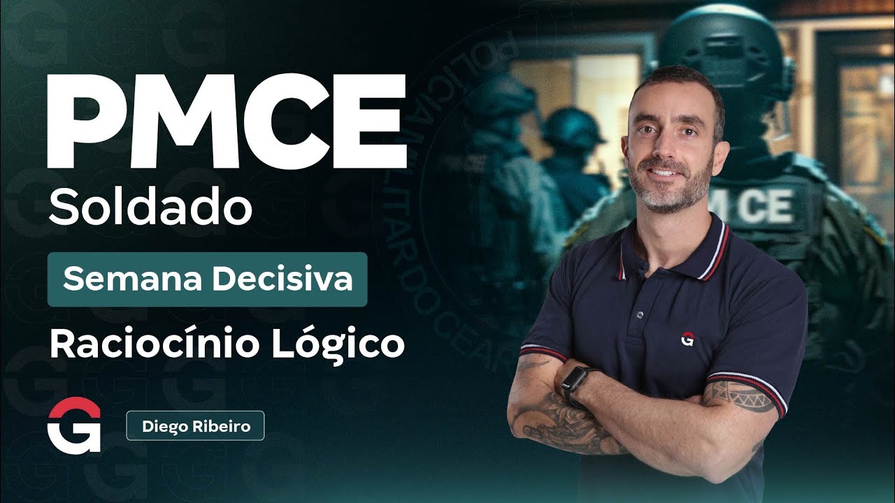Concurso PM CE Soldado: Semana Decisiva | Raciocínio Lógico