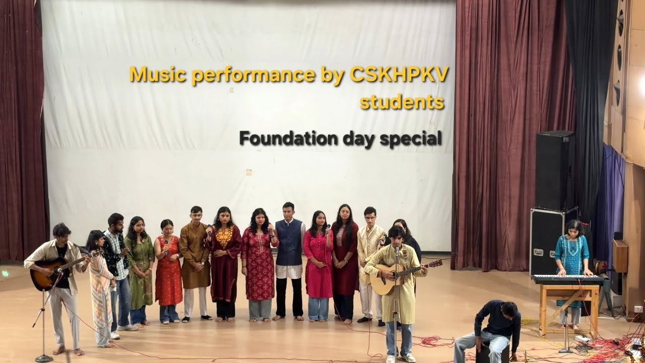 “CSKHPKV Foundation Day Music Performance 🎶✨ "