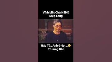 Đau thương chồng chất đau thương _ Thương tiếc Ông Hội Đồng NSND Diệp Lang❤️