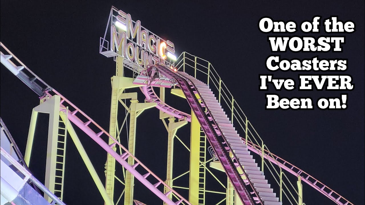 Magic Mountain - Mounted HD On-Ride POV | 🇫🇷 Luna Park Fréjus 2022