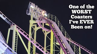 Magic Mountain - Mounted Hd On-Ride Pov Luna Park Fréjus 2022