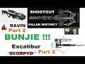 Ravin vs killer instinct vs excalibur crossbow shooting challenge 60 yards part 2