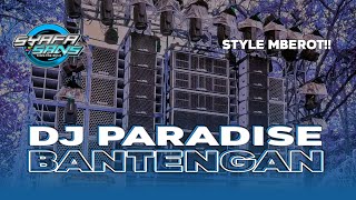 DJ PARADISE BANTENGAN || MELODY THE GODFATHER STYLE MBEROT Resimi