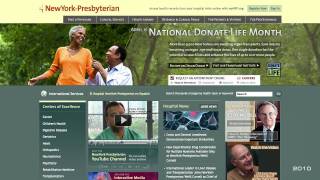 NewYork-Presbyterian Hospital's Web Initiatives, 1996-2011