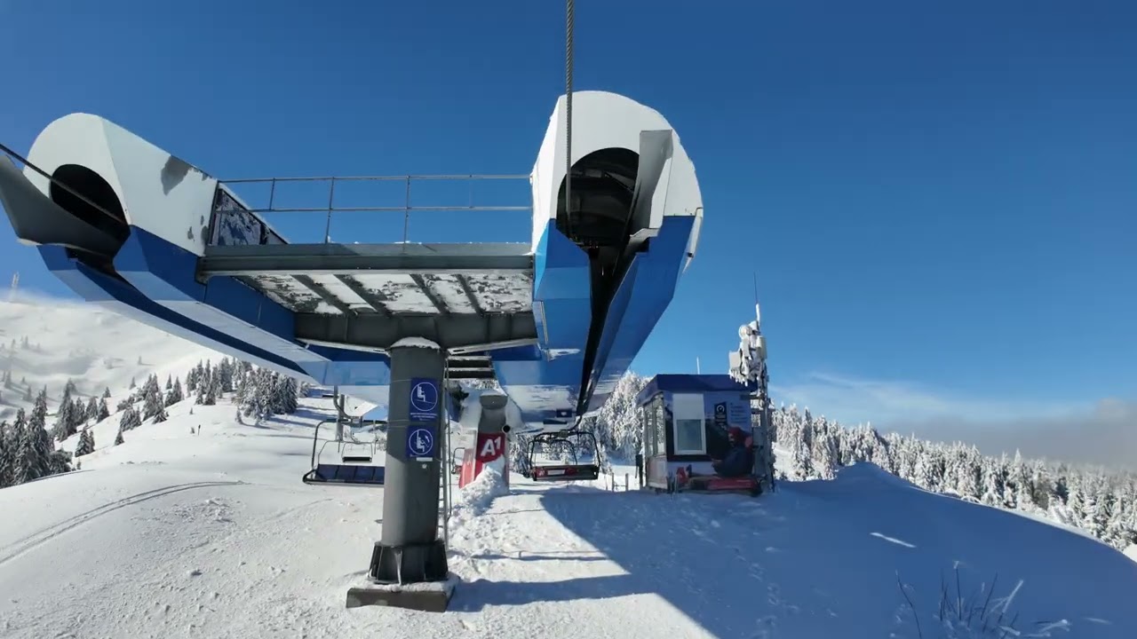 KOPAONIK – PANCIC – SKI LIFT & SKIING DUBOKA BLACK TRACK – 12.02.2026